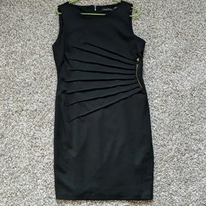 Black cocktail dress